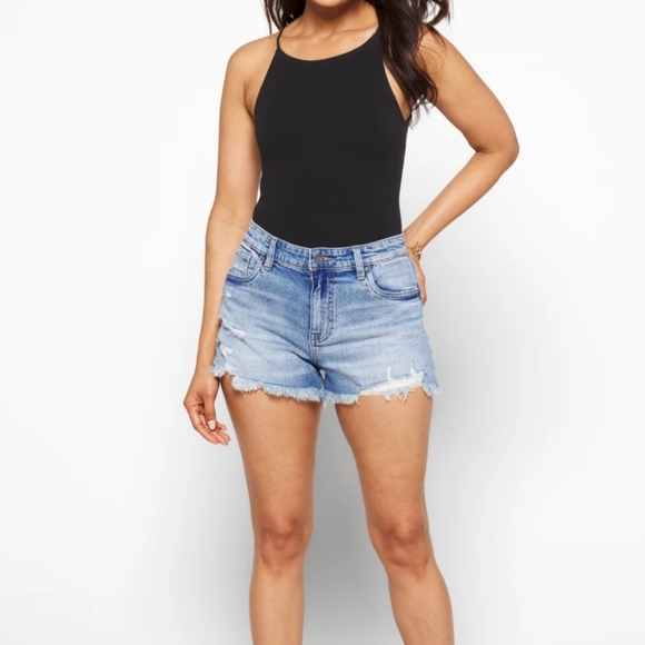 Kut from the Kloth Pants - KUT From The Kloth Jane High Rise Distressed Shorts